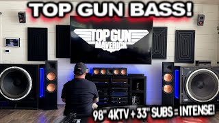 INTENSE Home Theater Demo🔊 Bass Crushing my House! New 98