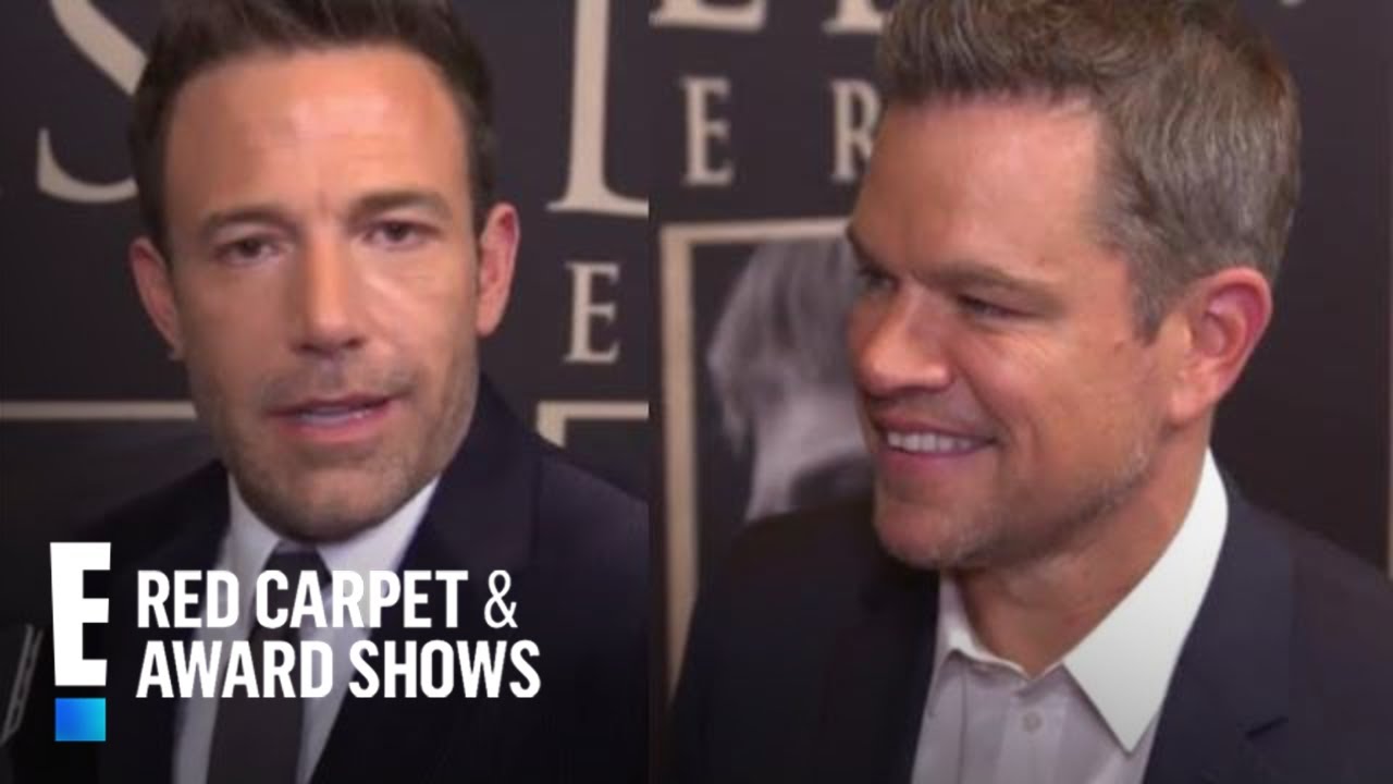 Ben Affleck & Matt Damon On Working Together Again--& J.Lo Supports! | E! Red Carpet & Award Shows