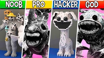 LEGO ALL Characters in ZOONOMALY (Collection №9) : Noob, Pro, HACKER! / (ZOONOMALY 2)