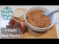 Vegan red pesto recipe  no oil