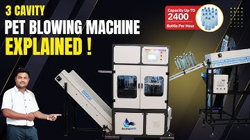 3 Cavity Pet Blowing Machine Explained  / Full Automatic 3 Cavity Pet Plastic Bottle Business