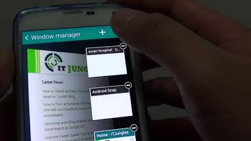 Samsung Galaxy S5: How to Close All Internet Browser Windows at Once