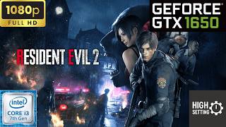 Resident Evil 2 | RTX 1650 | I3 - 7100 | 12GB RAM | High Graphics Settings