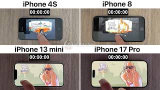 GTA San Andreas - iPhone 4S vs iPhone 8 vs iPhone 13 mini vs iPhone 17 Pro