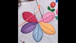 Embroidery TikTok Compilation for Beginners | Embroidery Stitches Tutorial | FlossTube