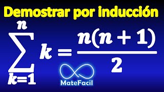 01. Demostración por inducción: Suma de naturales (Suma Gaussiana)