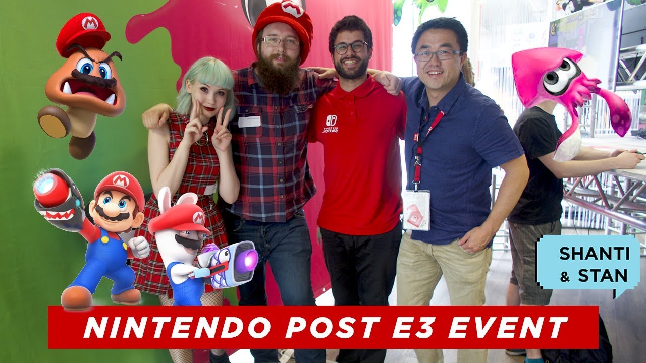 New games at Nintendo HQ of Europe! Post E3 event!