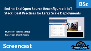 [Screencast] End-to-End Open Source IoT Stack: Best Practices for Large Scale Deployments