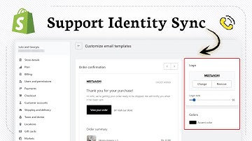 How to edit sender email notifications in Shopify
