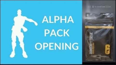 Opening 25 Alpha Packs but for Every Common I do a Fortnite Emote