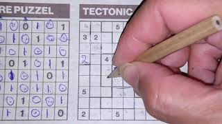 (#1003) Wednesday. Tectonic Sudoku puzzle. Bonus Extra edition. 06-17-2020 Extra part 5 of 5