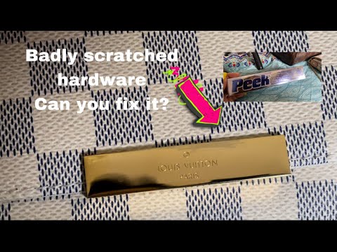 Can you remove LV hardware scratch? | Peek Metal Scratch Remover | zellespace 2022