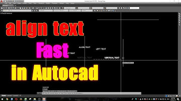 Lisp autocad | Lisp align text in autocad