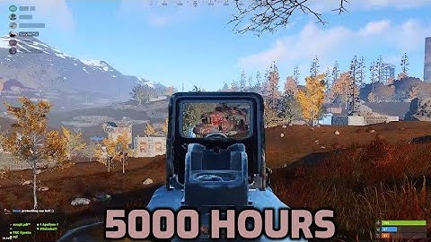 5000 HOURS OF RUST EXPERIENCE