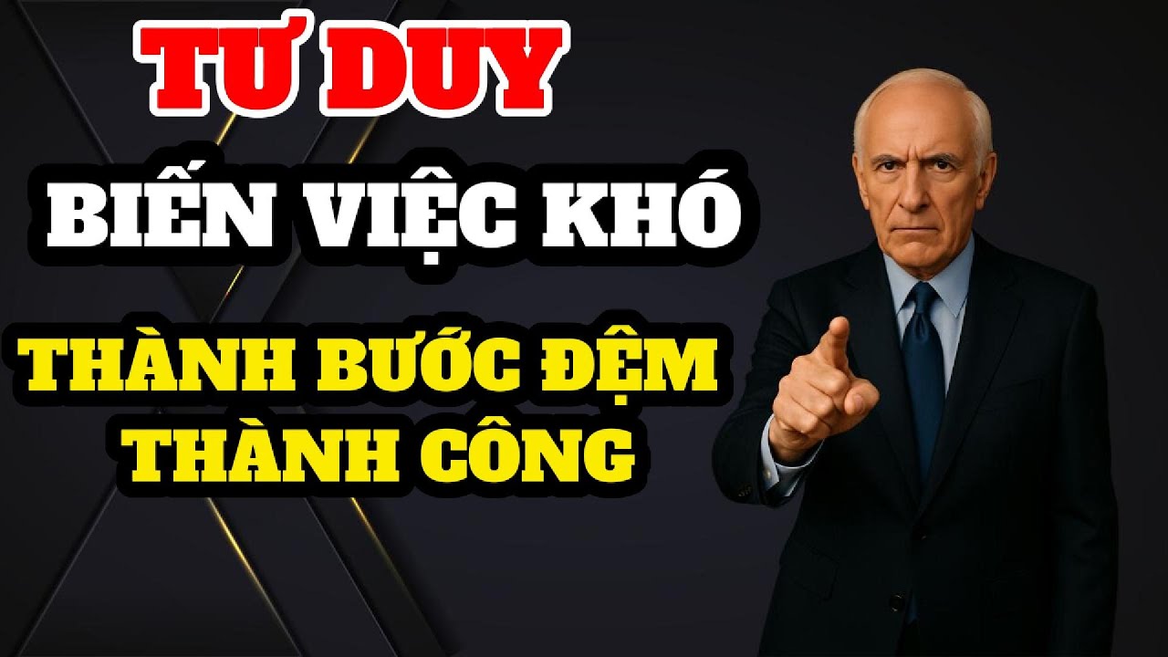 Tư Duy Biến Việc Khó Thành Bước Đệm Thành Công  - Jim Rohn | Dám Làm - Dám Thành Công