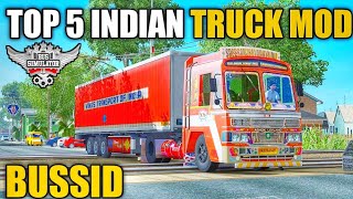 Top 5 Indian Truck Mods For BUSSID | Bus Simulator Indonesia | BUSSID Mod