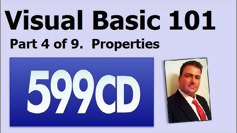 Visual Basic 101 Tutorial Part 4 of 9