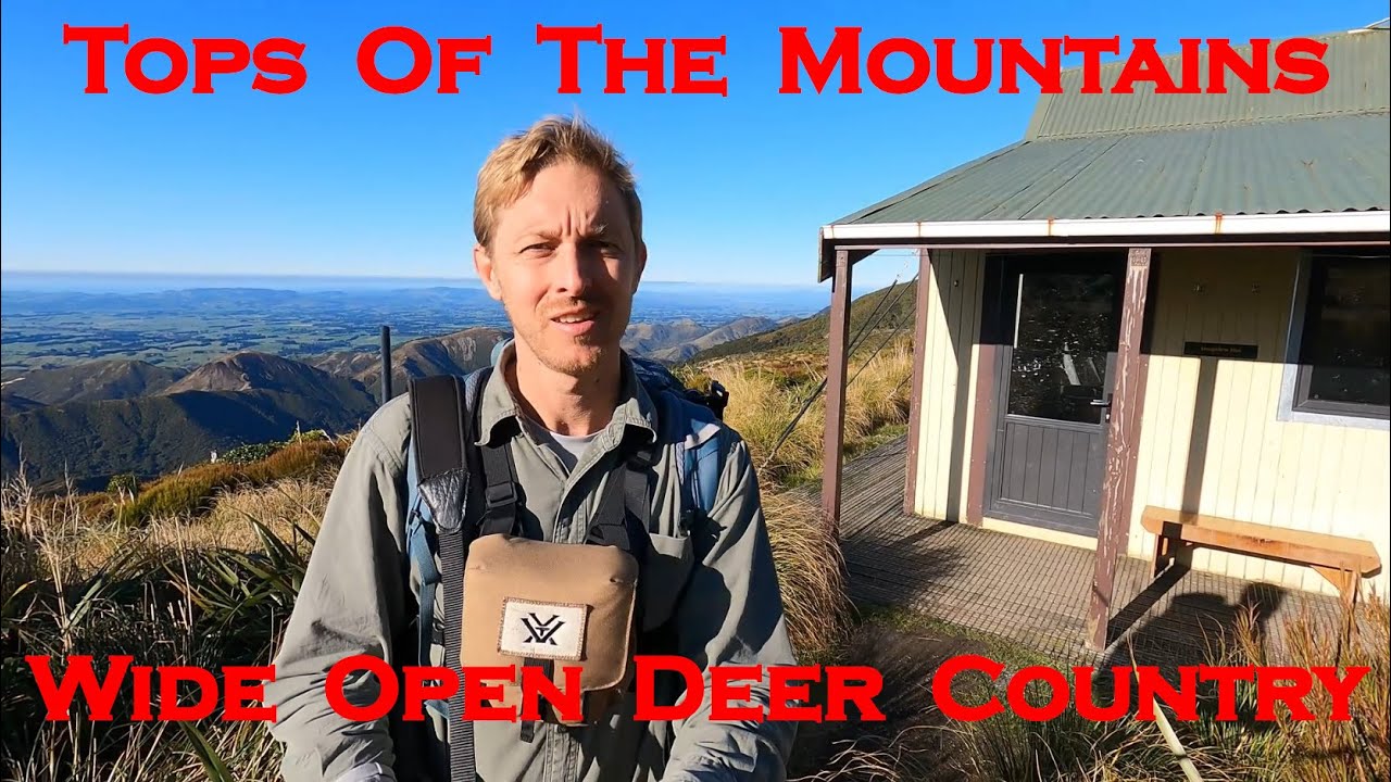 BACKPACK DEER HUNTING In The MOUNTAIN TOPS. Ruahine Ranges, New Zealand