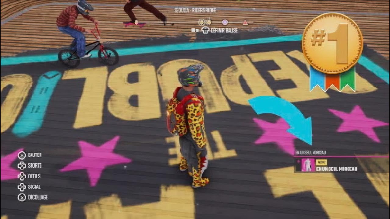 Skin FREE rider Republic / easter egg YouTube