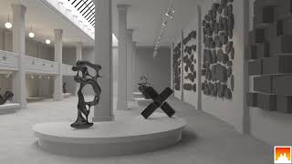 Modern Art Gallery Unity3D Asset