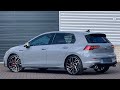 Volkswagen NEW Golf 8 GTI 2021 in 4K Moonstone Grey 19 inch Adelaide Walk around & detail inside