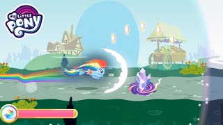 My Little Pony Rainbow Runners, Epic Color Rush #11 🦄 RAINBOW DASH: Dashes with her Rainboom! screenshot 5