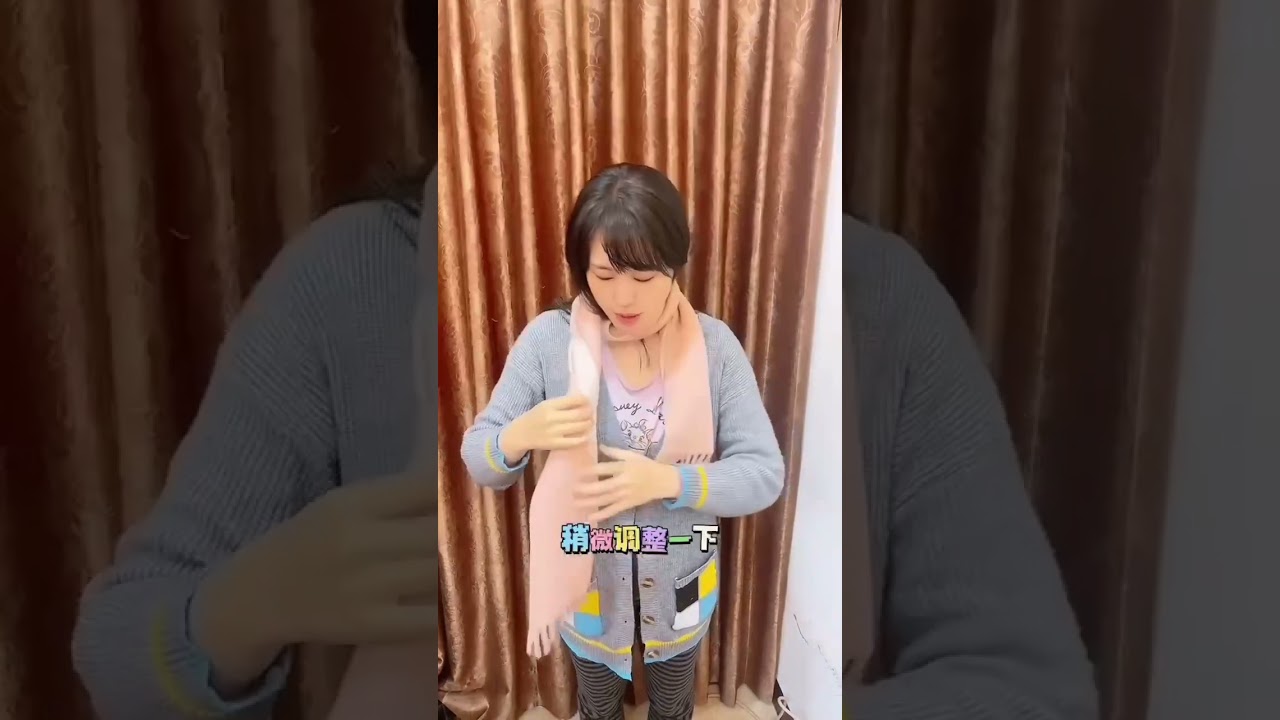 分享簡單又可愛的芙莉蓮圍巾打法#芙莉蓮#芙莉蓮圍巾#冬日#圍巾打法#日本#圍巾- YouTube