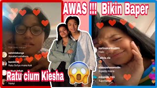 Kiesha Alvaro dan Ratu Sofya || Ratu Cium Kiesha