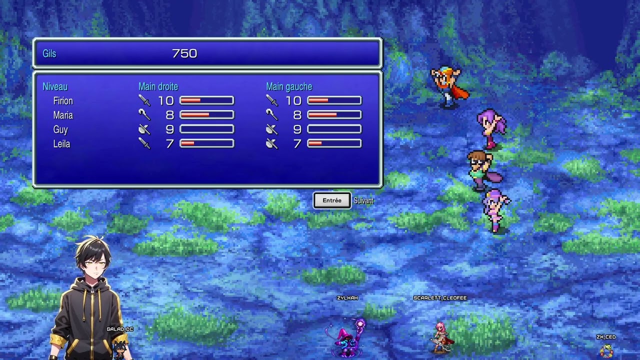 On continue Final fantasy II