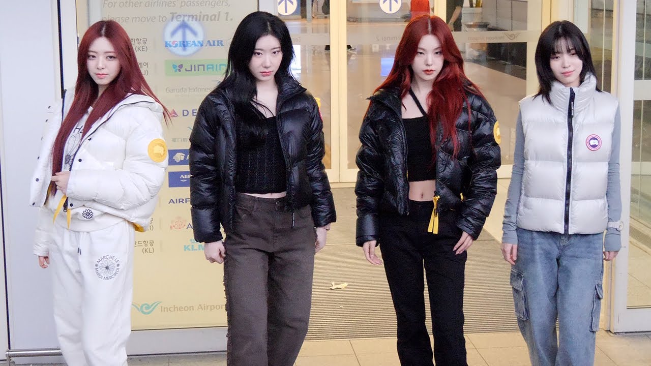 있지 상하이 출국 ITZY Airport Departure｜인천공항 231103