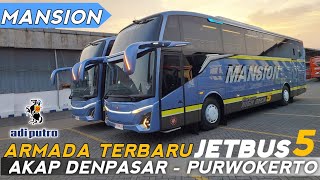 Siap Mengaspal Di Tol Trans Jawa rilis Armada Terbaru Jetbus 5 Po Mansion Bali Dari Adiputro