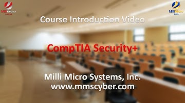 CompTIA Security+ SY0-501 Course Introduction