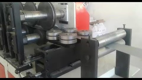 ROLL FORMING LINE FOR UPVC REINFORCEMENT PROFILE / PVC DESTEK SACI MAKİNASI