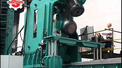 Sertom Hydraulic Flanging Machine FMS 7000-45 UK Agents