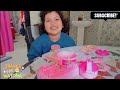 Pink Kitchen set play with priyanshi #my 1st vlog #viral 