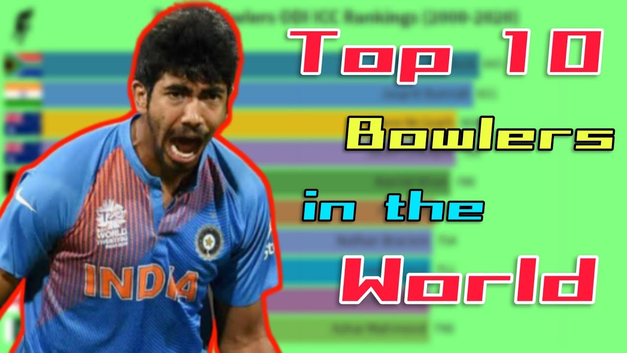 Top 10 Bowlers in Cricket 20002020 YouTube