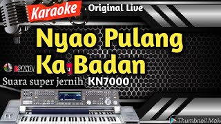 Ratu Sikumbang - Nyao Pulang Ka Badan (Nada Rendah) || Karaoke Pop Minang Populer | Full HD