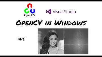 [OpenCV in Windows] Running DFT sample