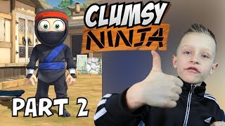 Clumsy Ninja #2 - punching bags training | KID GAMING screenshot 5