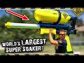 The World's SECOND Largest Super Soaker! 😂 TKOR Experiments Making The Largest Water Gun Ever