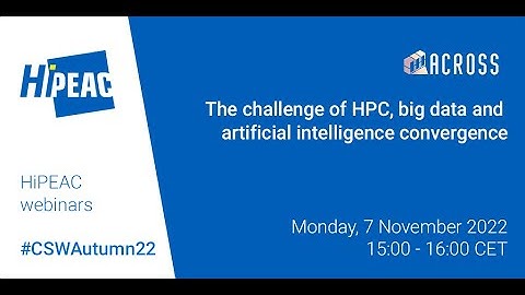 The challenge of HPC, big data and artificial intelligence convergence: the ACROSS approach