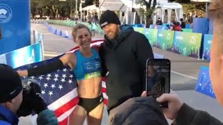 Sara Hall Breaks Half Marathon American Record In 1:07:15