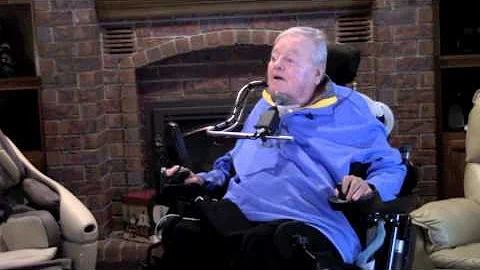 Breathing on his own