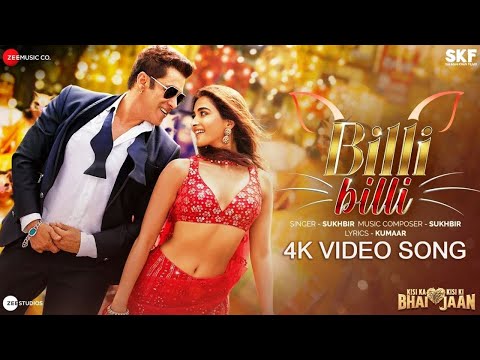 Billi Billi ----- 4K Video ----- Salman Khan ----- Pooja Hegde ----- 🎧 HD Audio