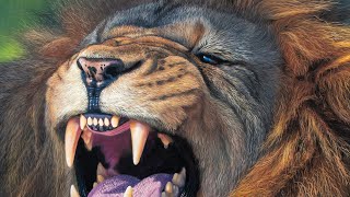 Unleash Your Inner Artist: Pastel Pencil Lion Drawing - Fur Technique screenshot 1