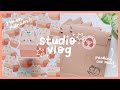 STUDIO VLOG 14 🌟 I'm on Patreon!!! (a day in my life, making stickers, and packing cat mail)