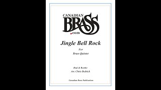 Canadian Brass Score Play of Jingle Bell Rock Brass Quintet (Beal