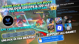 OVERLOCK ANDROID🤩🚀Config ML Anti Lag Terbaru | Unlock 120 FPS | Config Fix Lag Mobile Legend