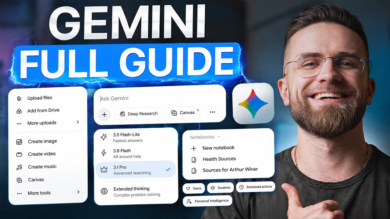 Ultimate Gemini Tutorial: How to Use Gemini AI For Beginners in 2026