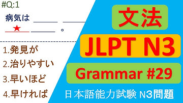 日本語入力試験 文法問題 | JLPT N3 Grammar Questions and Answers | Sample JLPT Questions and Answers | N3 JLPT